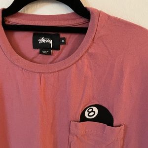 Stussy magic 8 ball shirt